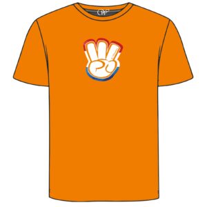 T-Shirt - Oranjeshirt met rugnummer